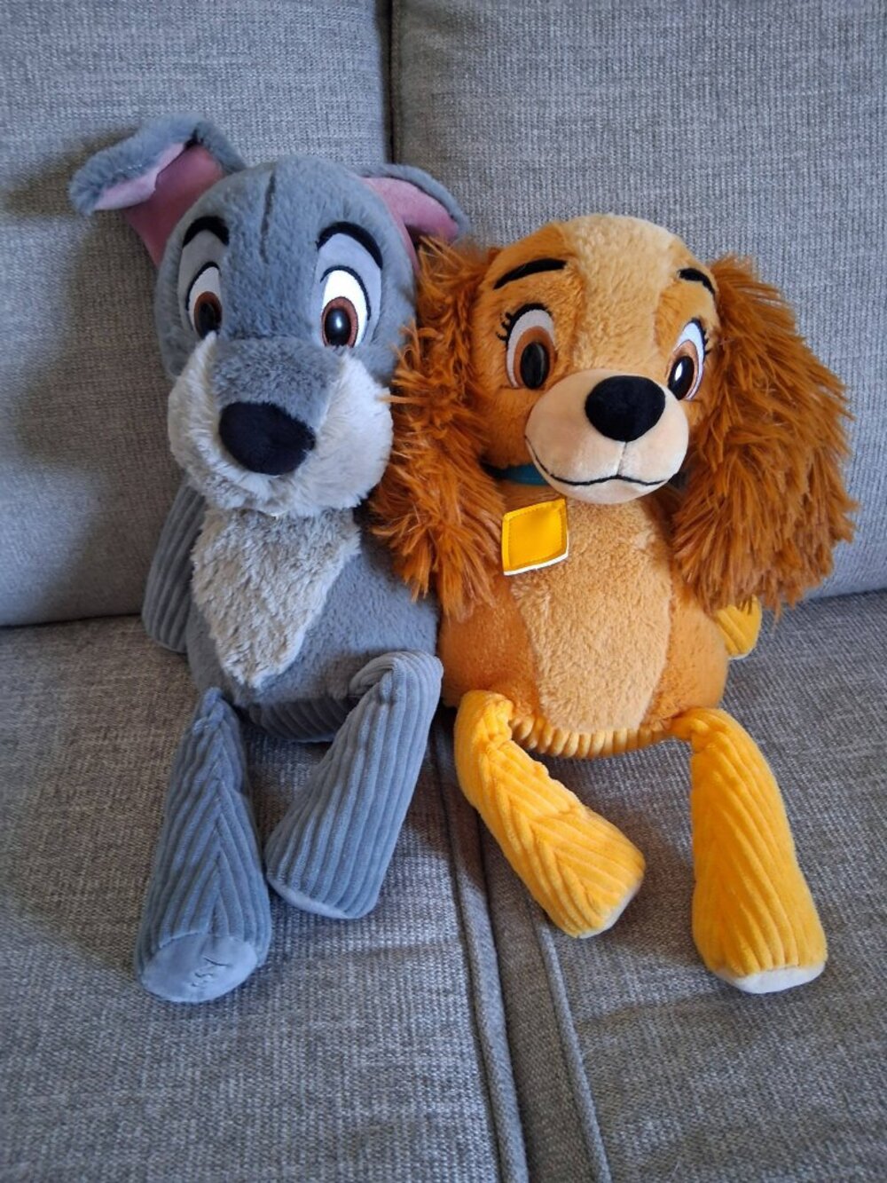 Scentsy Buddies Disney’s Lady and The Tramp, Magnetic Noses, No Scent Packs